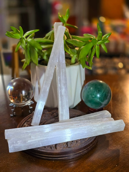 Satin Spar Wands